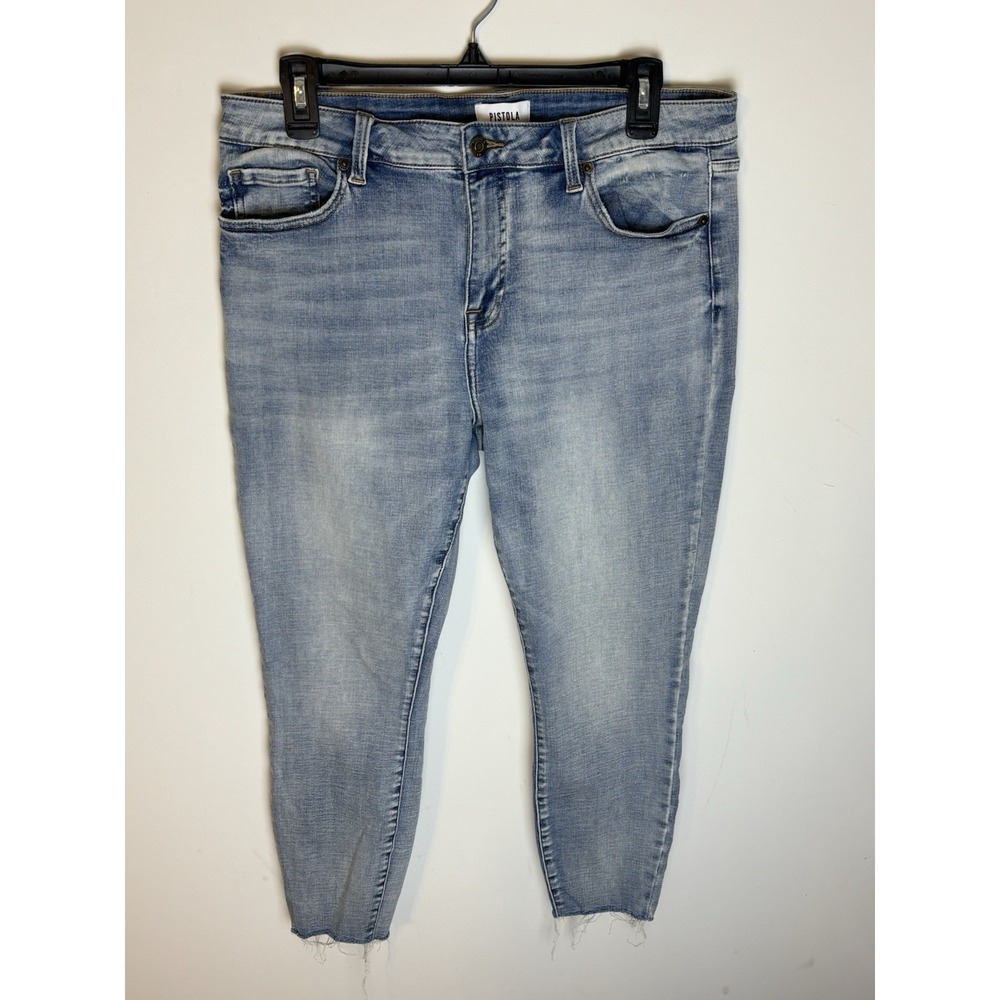 Pistola Women's Skinny Jeans style P6732MTW-NPR Size 32 light wash